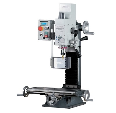 FRESATRICE VEL. VARIABILE CON TAVOLA A CROCE D.16MM