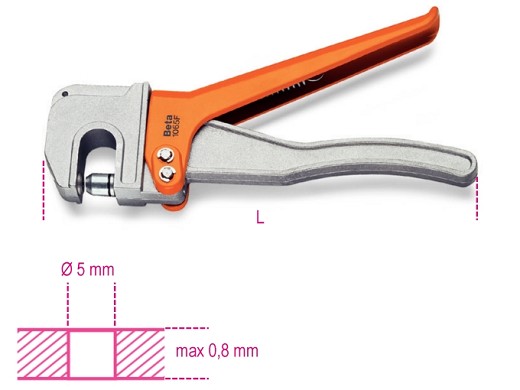 Pinza Foralamiera