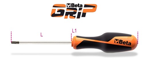 Chiavi Maschio Con Impugnatura Per Viti Con Impronta Tamper Resistant Torx®