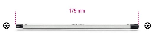 Giravite Bivalenti Per Viti Con Impronta Tamper Resistant Torx® Cromato, Punte Nere
