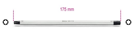 Giravite Bivalenti Per Viti Con Impronta Torx® Cromato, Punte Nere