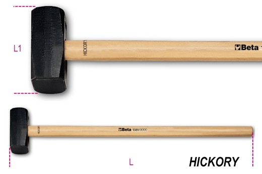 Mazze A Coppia Manico In Legno Hickory