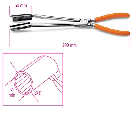 Pinza Per Cappucci Candele D’accensione A Becchi Lunghi Piegati 15°