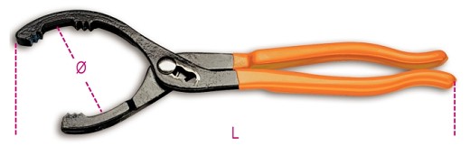 Pinza Regolabile Per Filtri Olio