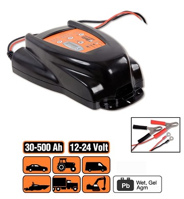 Caricabatterie Elettronico 12-24v
