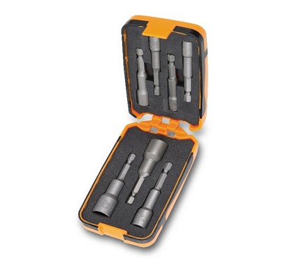 7 Inserti Per Avvitatori Chiavi A Bussola Esagonale Magnetici, In Astuccio Tascabile