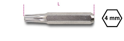 Inserti 4 Mm Per Viti Con Impronta Torx®