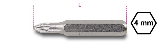 Inserti 4 Mm Per Viti Con Impronta Pozidriv®