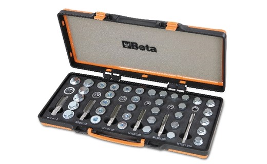Assortimento Di Utensili Per La Riparazione Dei Filetti Della Coppa Olio