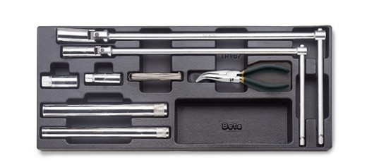 Termoformato Rigido Con Assortimento Di Utensili