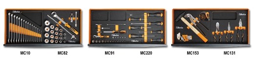 Assortimento Di 86 Utensili In Termoformato Morbido