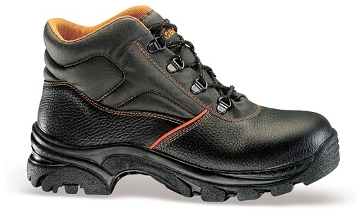 Scarpe Alte In Pelle Pieno Fiore, Suola In Gomma Ad Alta Resistenza