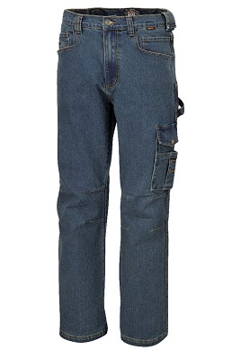 Jeans Da Lavoro Elasticizzati