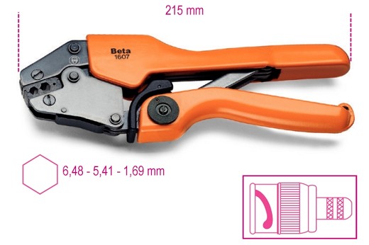Pinza A Grande Effetto Per Connettori Bnc Per Cavi Coassiali Rg 58, Rg 59, Rg 62, Rg 71