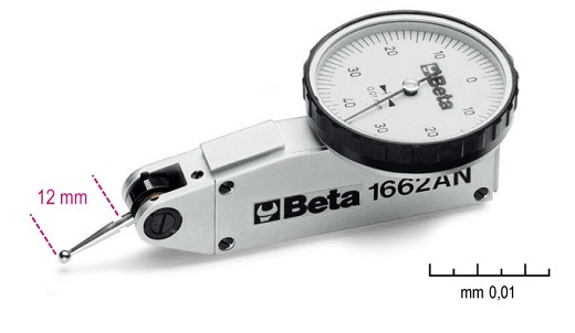 Comparatore A Tastatore Orientabile In Astuccio Rigido Di Materiale Plastico