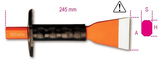 Scalpelli A Tagliente Extrapiatto Con Paramano