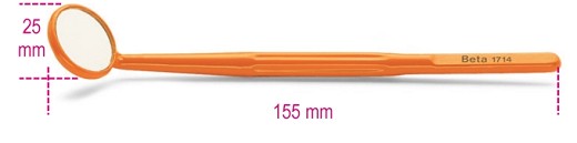 Specchietto Rigido In Materiale Plastico