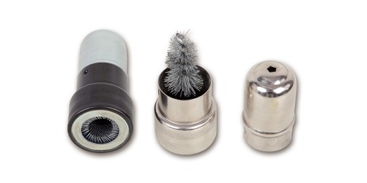 Coppie Di Spazzole Per Pulizia Morsetti E Poli Batteria Veicoli