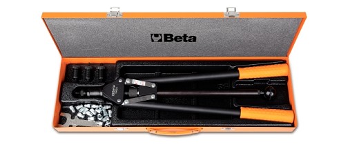 Rivettatrice 1742a Con Assortimento Di 60 Inserti Filettati In Acciaio