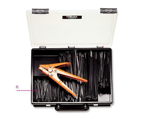 Pinza Per Fascette Con Assortimento Di 400 Fascette