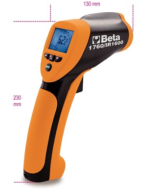 Termometro Digitale Ad Infrarossi Con Puntamento Laser