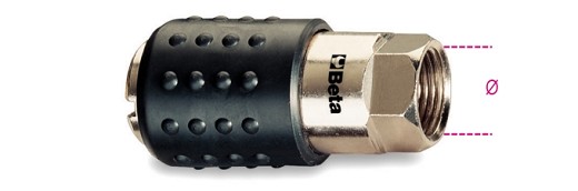 Raccordi Universali A Sfera Con Gomma Antiurto In Ottone Nichelato Filettati Femmina Gas Cilindrici Bsp