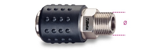 Raccordi Universali A Sfera Con Gomma Antiurto In Ottone Nichelato Filettati Maschio Gas Cilindrici Bsp