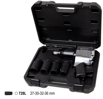 Assortimento Di Un Avvitatore Reversibile E Quattro Bussole A Macchina Serie Lunga