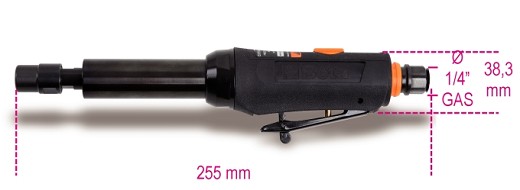 Smerigliatrice Assiale Con Albero Prolungato
