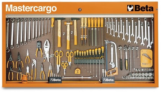 Parete Con Assortimento Di Utensili /U