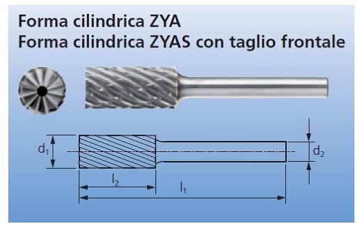 Fresa rotativa per uso altamente professionale