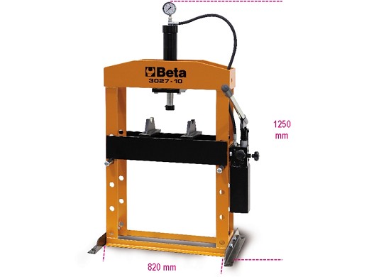 PRESSE IDRAULICHE PISTONE MOBILE 10T