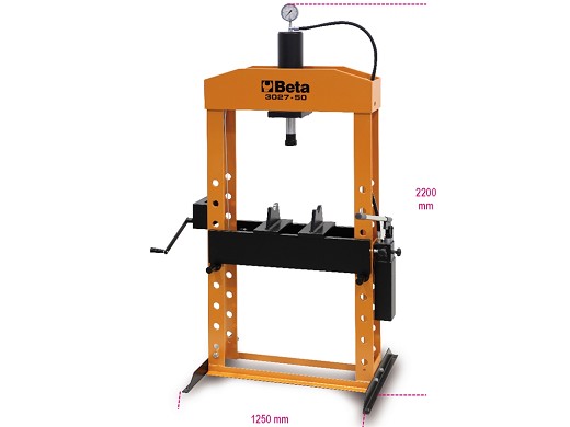 PRESSE IDRAULICHE PISTONE MOBILE 50T