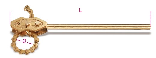 Giratubi Reversibili A Catena Modello Pesante, Antiscintilla