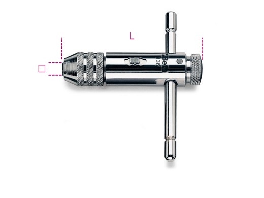 Giramaschi A Cricchetto Reversibile Cromato