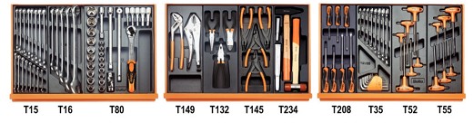Assortimento Di 99 Utensili In Termoformato 