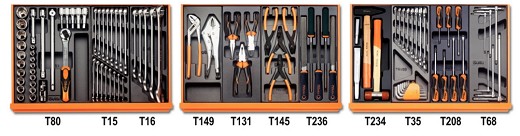 Assortimento Di 98 Utensili In Termoformato