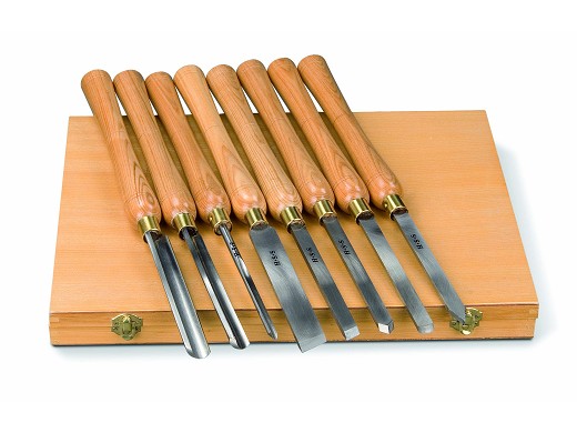 KIT UTENSILI PER TORNITURA 8 PZ.