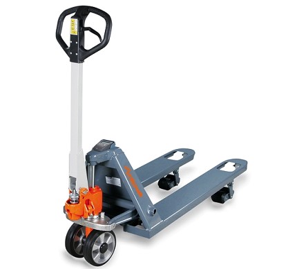 TRANSPALLET CON BILANCIA ELETTRONICA, PORTATA 2 T LUNGHEZZA FORCHE 1150 MM