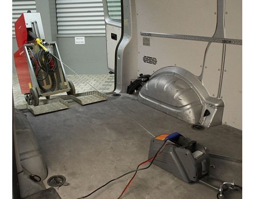 ARGANO ELETTRICO A FUNE, TRAZIONE 900 KG