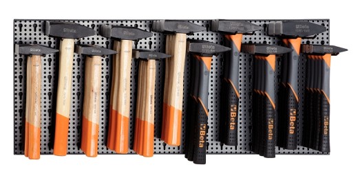 Assortimento 43 Utensili, Con Ganci Senza Pannello