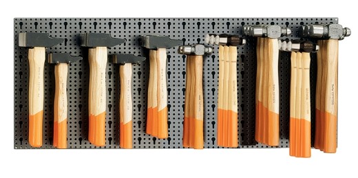 Assortimento 35 Utensili, Con Ganci Senza Pannello