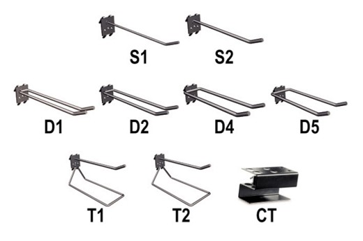 Ganci Per Espositori C60 - C61 - C68 - C88