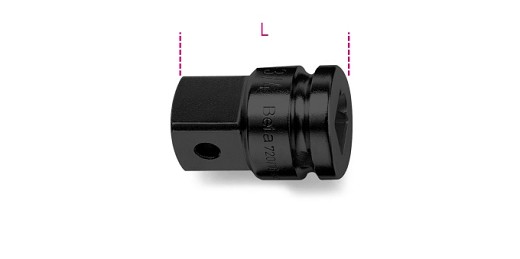 Raccordo Con Attacco Quadro Femmina 3/8 E Maschio 1/2 Fosfatato