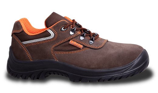Scarpe In Pelle Scamosciata Idrorepellente Con Inserti In Nylon