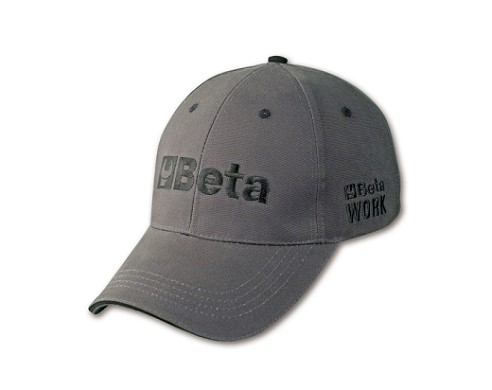 Cappellino In T/c Canvas, Grigio