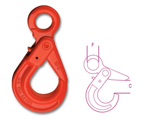 Ganci Self-locking Ad Occhio, Acciaio Legato Ad Alta Resistenza