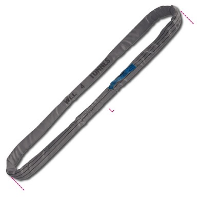 Brache Ad Anello Continuo, 4t Tessuto In Poliestere Ad Alta Tenacità (pes) Colore Grigio