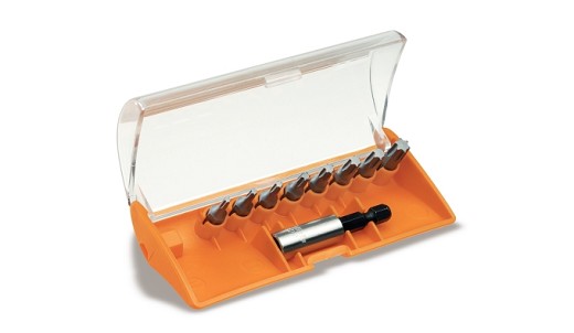 10 Inserti Con Portainserti Magnetico In Astuccio Tascabile