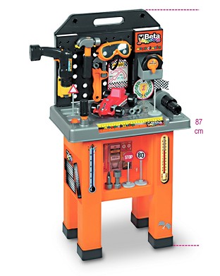 Kinder Work Station, Banco Da Lavoro Con Utensili Per Bambini A Partire Da 3 Anni